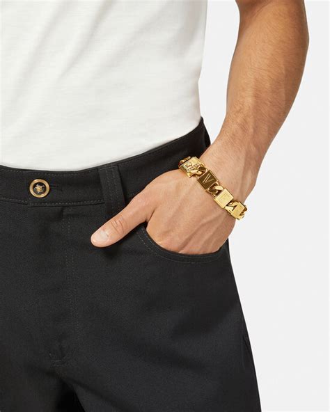 versace disco|Versace bracelet for men.